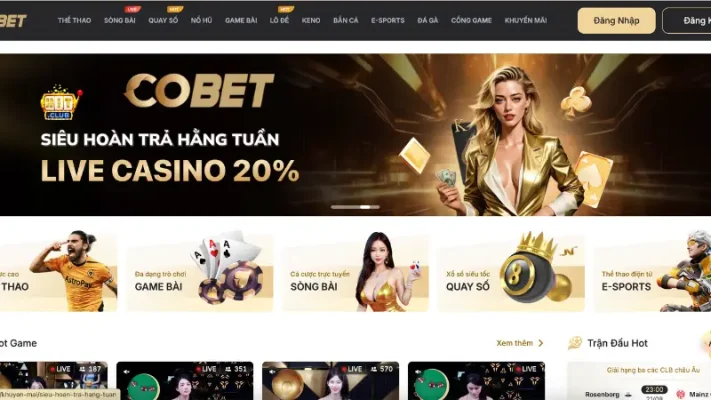 Cobet - Nhà Cái Uy Tín Với Nhiều Khuyến Mãi Hấp Dẫn